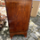 Thumbnail: English Mahogany Bow Front Caddy Top Three Drawer Chest ( Item # 1877) 