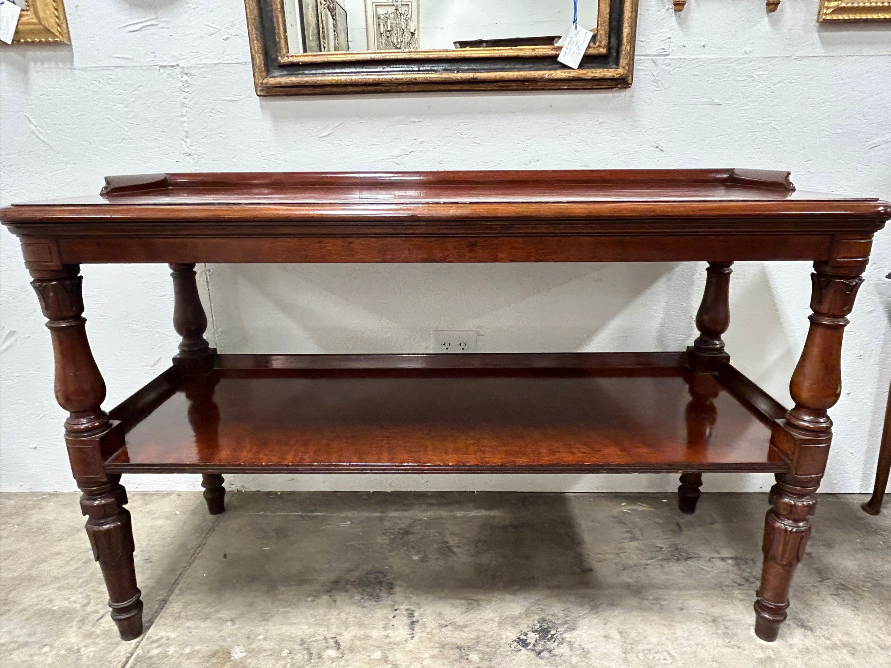 Scottish Mahogany Buffet (Item #1273)