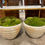 Thumbnail: Pair French ridged garden planters