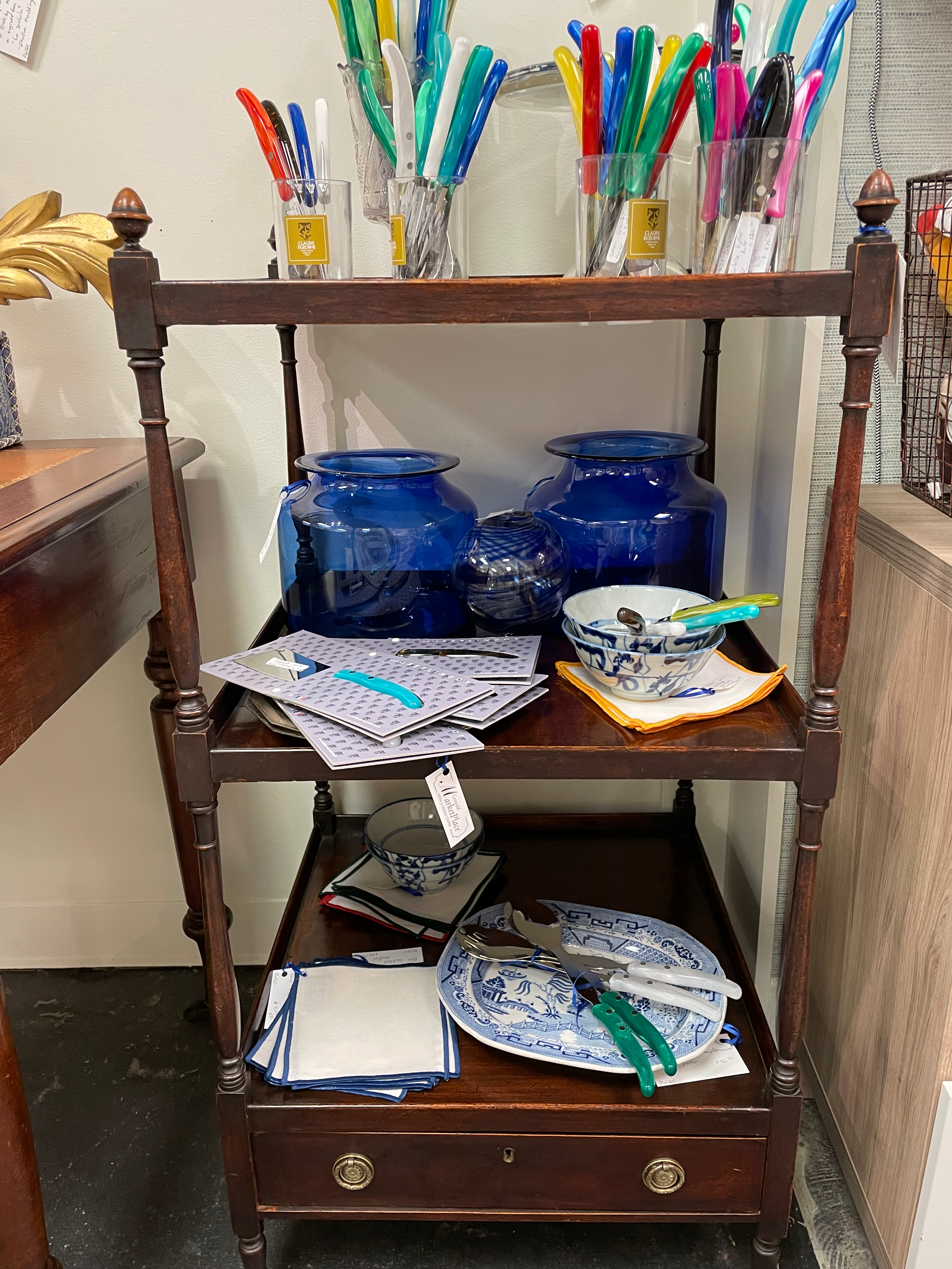 English Mahogany What Not (Item #648)