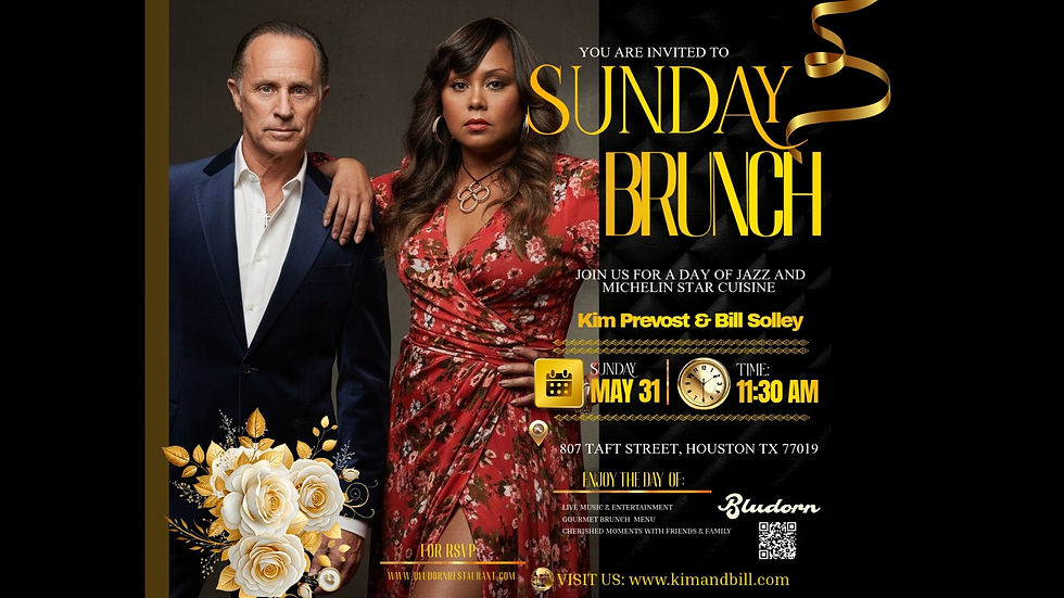 Sunday Brunch at Bludorn featuring Kim Prevost & Bill Solley