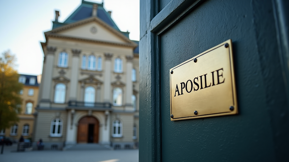 Locating Apostille Services Near You