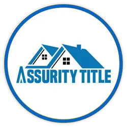 ASSURITY TITLE logo with house roofs