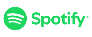 Spotify logo: green circle and text