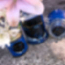blue candles