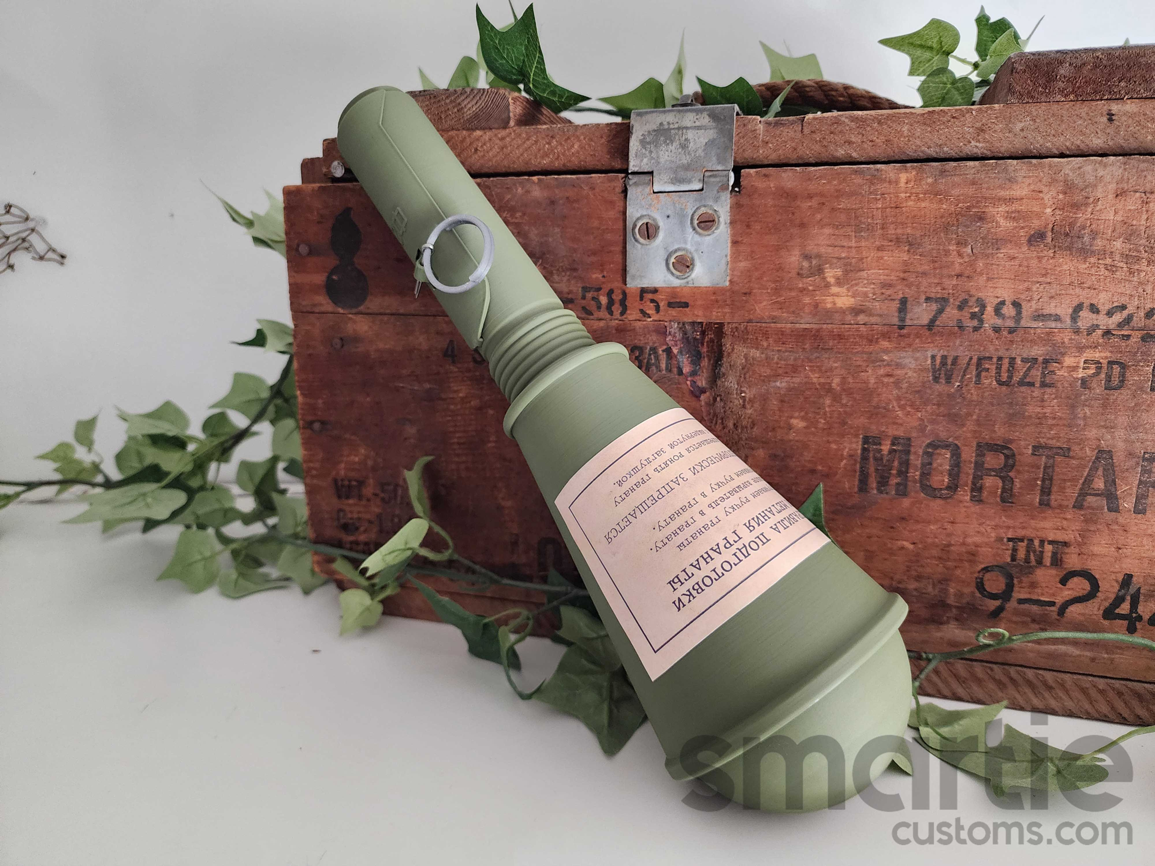 RPG-6 Soviet HEAT WW2 Grenade - Plastic Replica