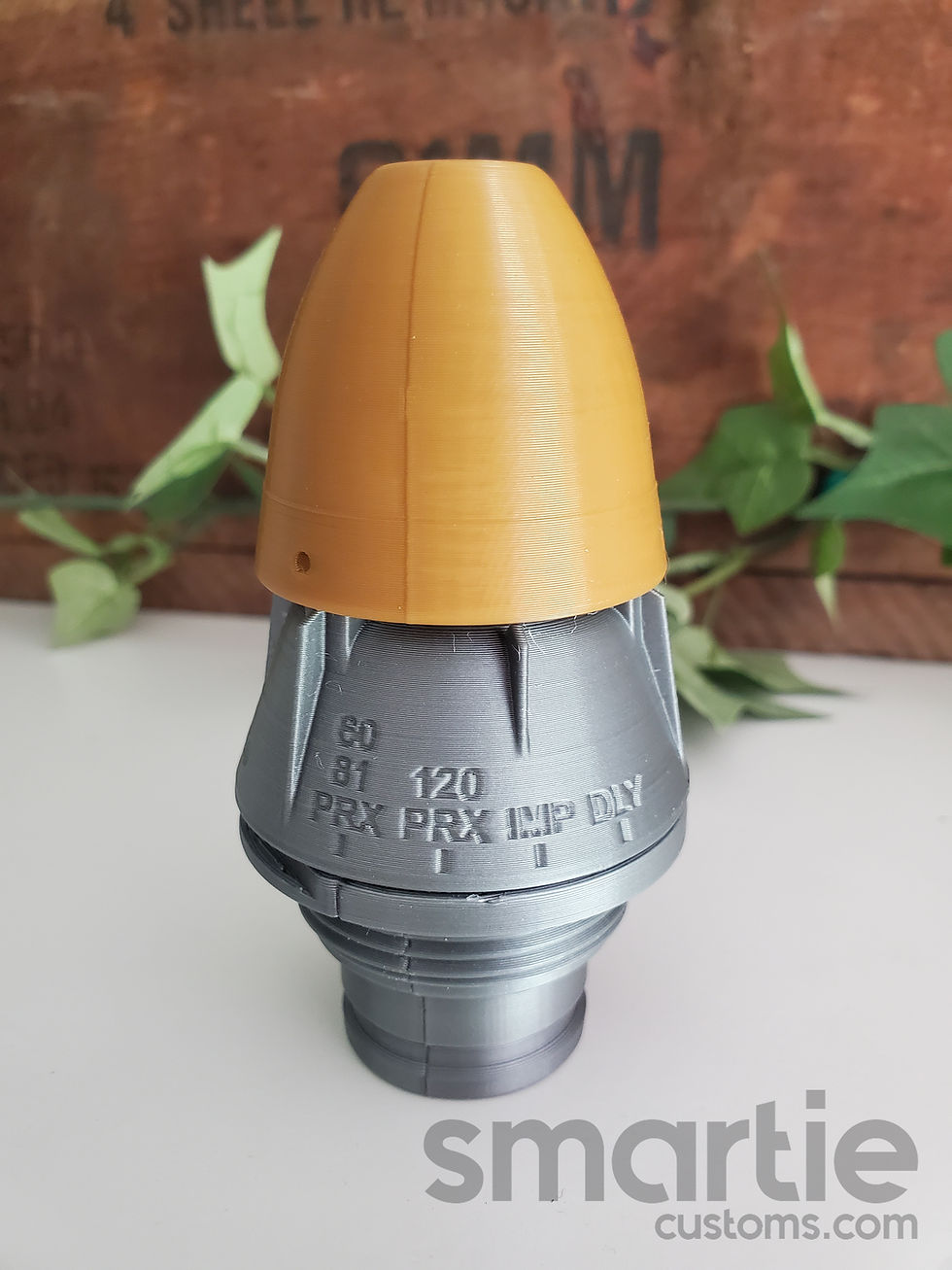Thumbnail: M720 60mm Mortar Shell Round - Accurate Size Plastic Replica