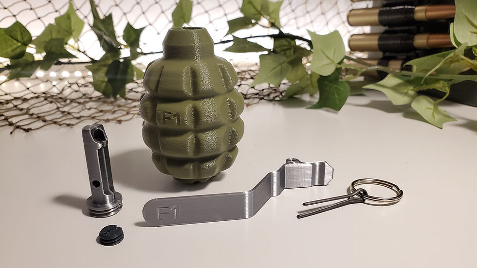 Thumbnail: 5 - WW2 Era Grenade US JP DE GB USSR MK2 91 M24 Mills F1 - Accurate Size Replica