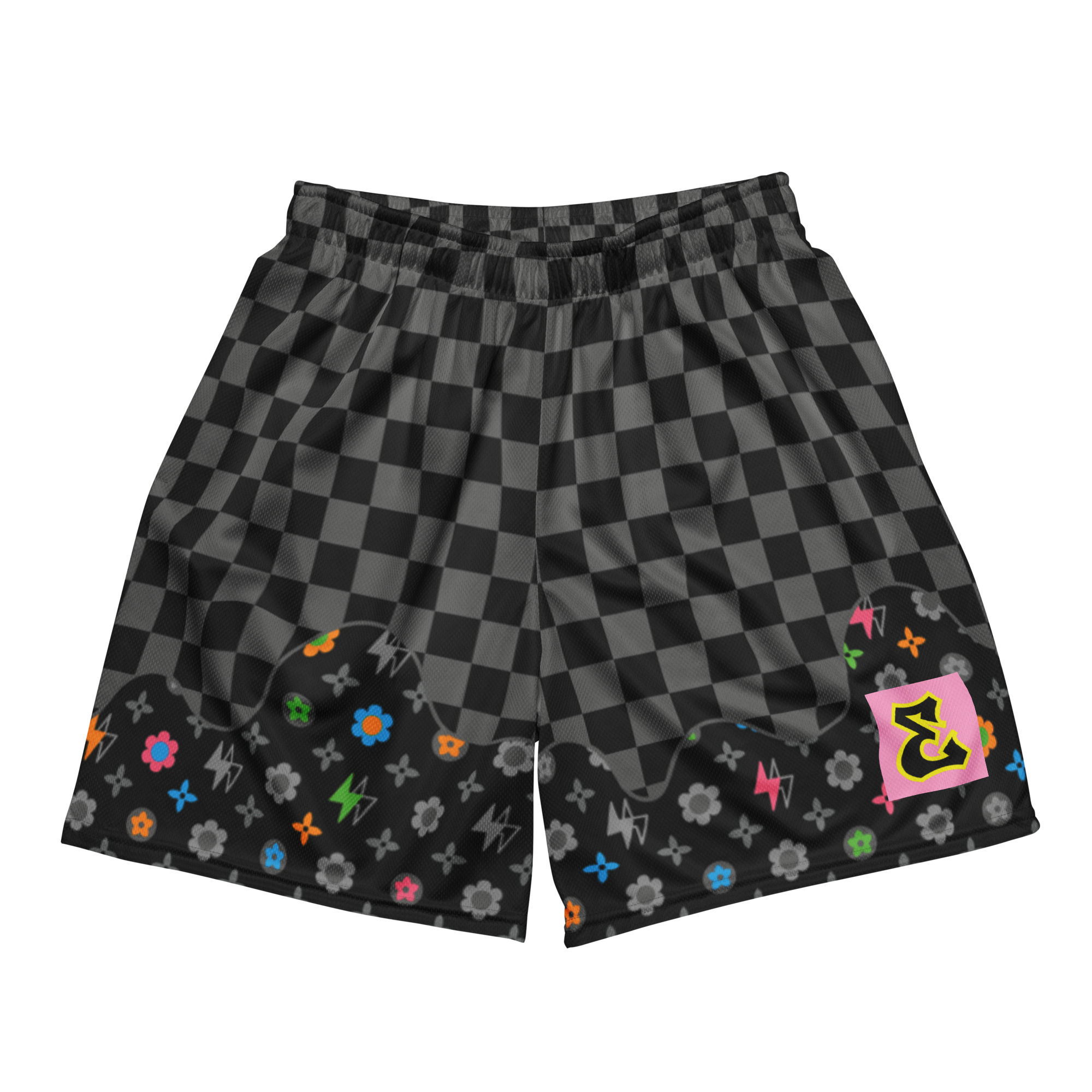 Checkergram Drip - Navy