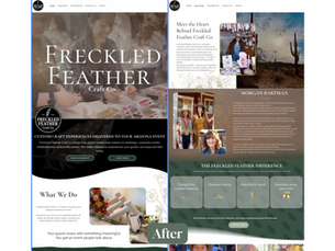 Case Study: FRECKLED FEATHER CRAFT CO.