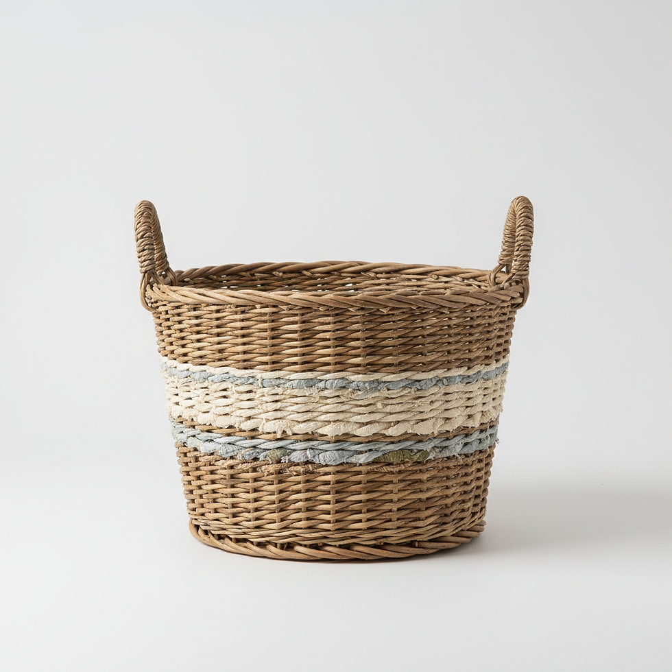 Woven Reed Basket