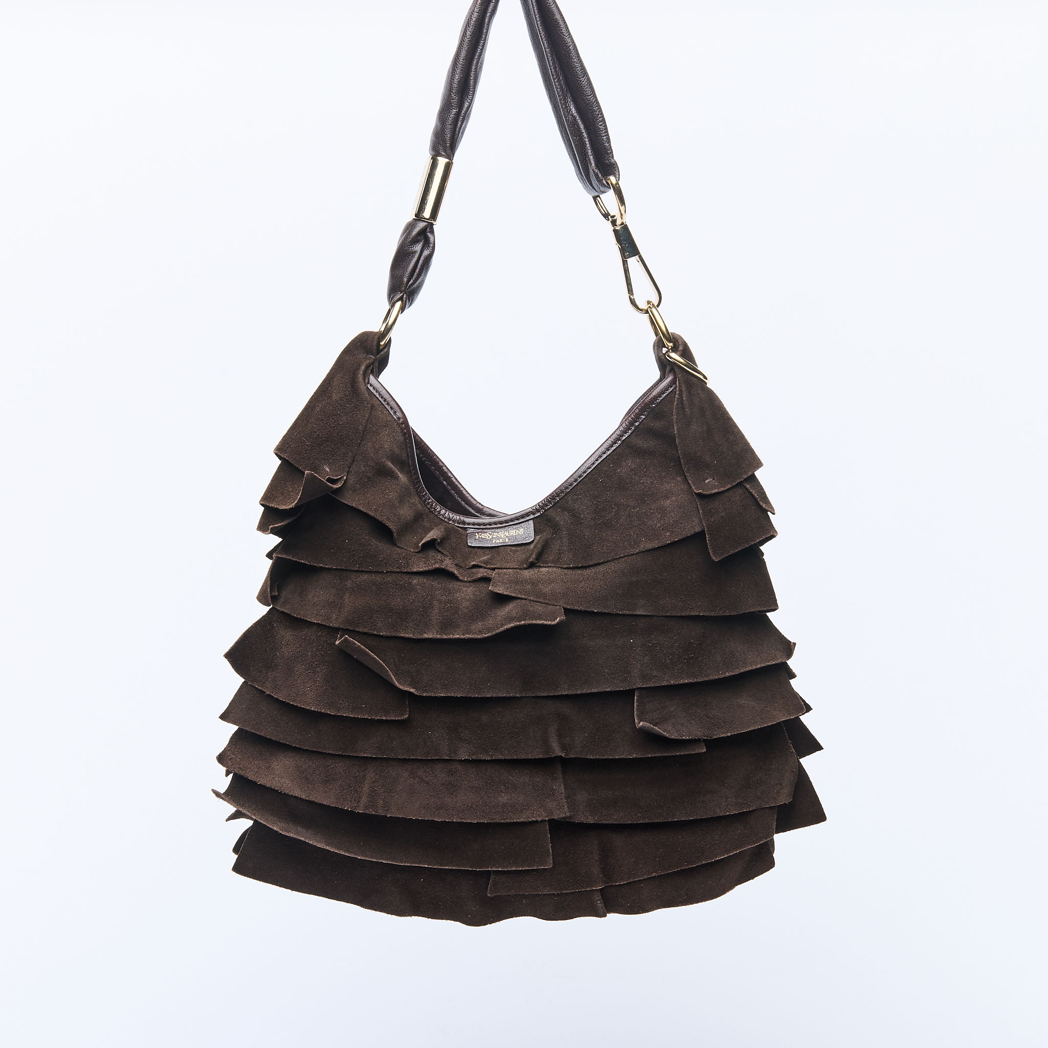 Yves Saint Laurent Rive Gauche Suede Saint Laurent St. Tropez