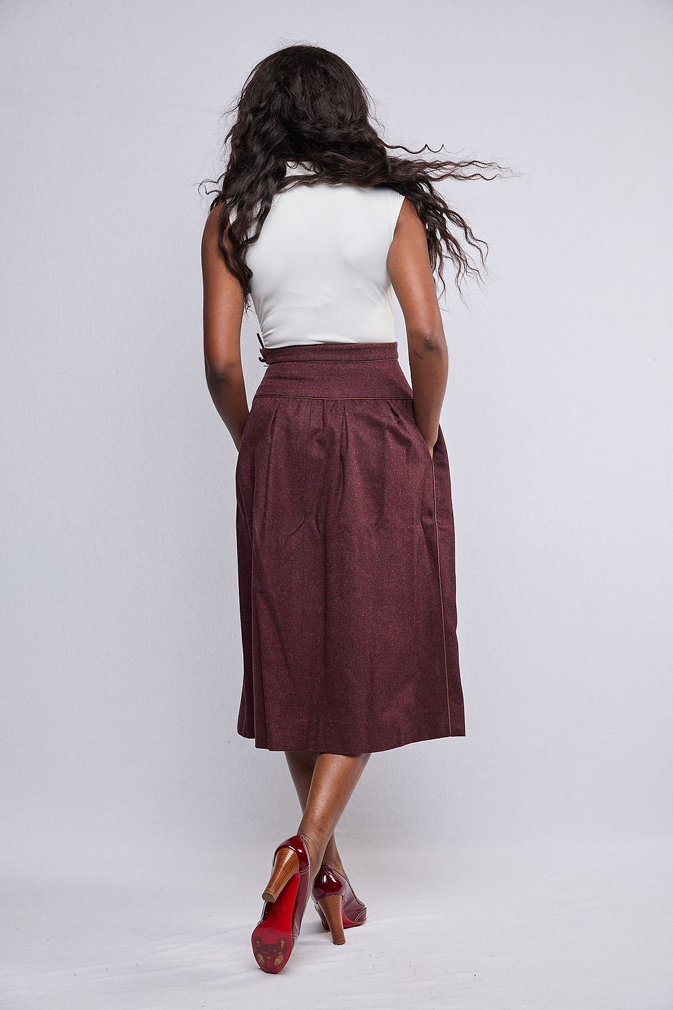 Thumbnail: Yves Saint Laurent (YSL) Wool Skirt