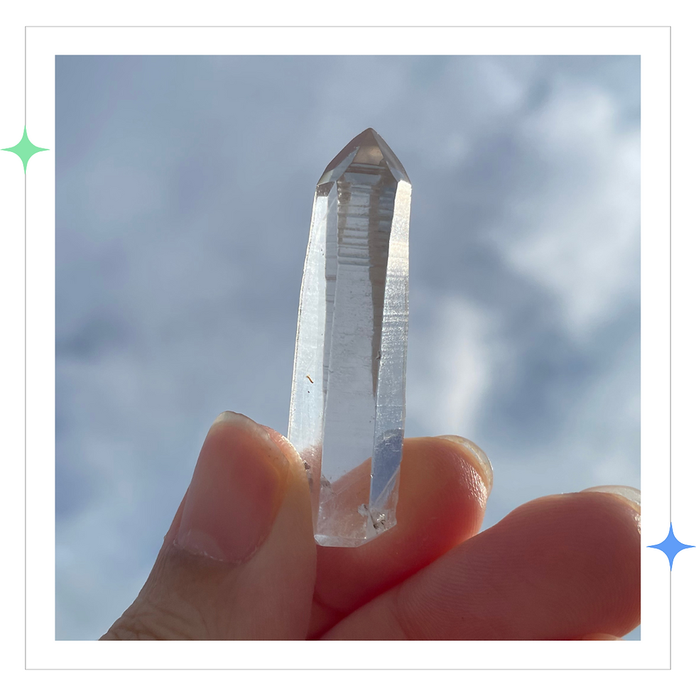 縮圖：White Phantom Lemurian Quartz 雷姆利亞白幽靈水晶