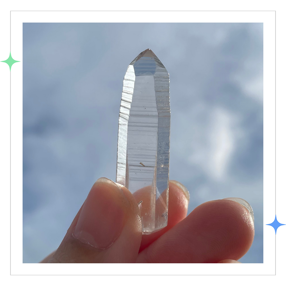 縮圖：White Phantom Lemurian Quartz 雷姆利亞白幽靈水晶