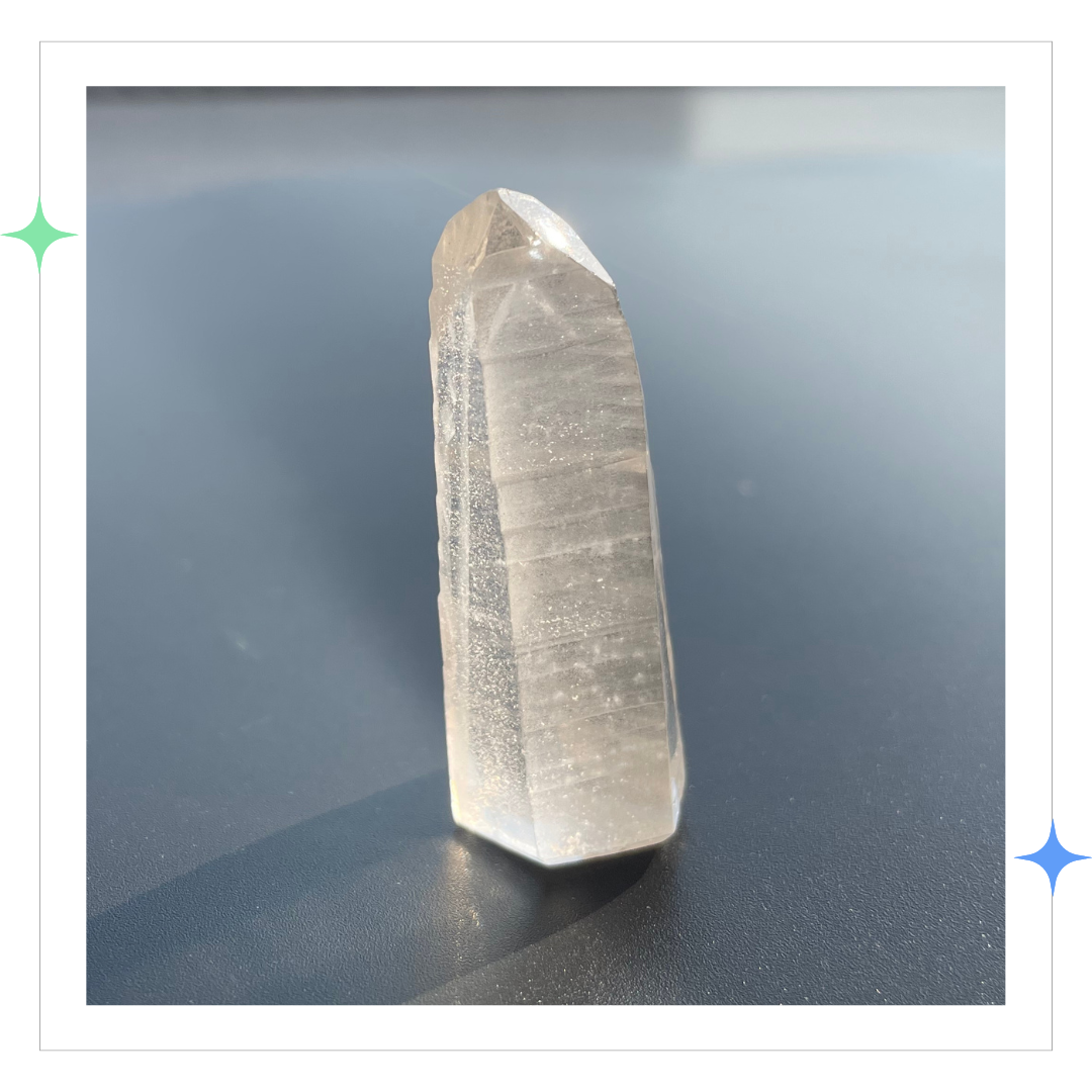 White Phantom Lemurian Quartz 雷姆利亞白幽靈水晶