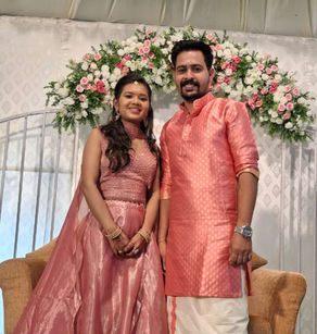 Sreenath got engaged to Anjali Devi