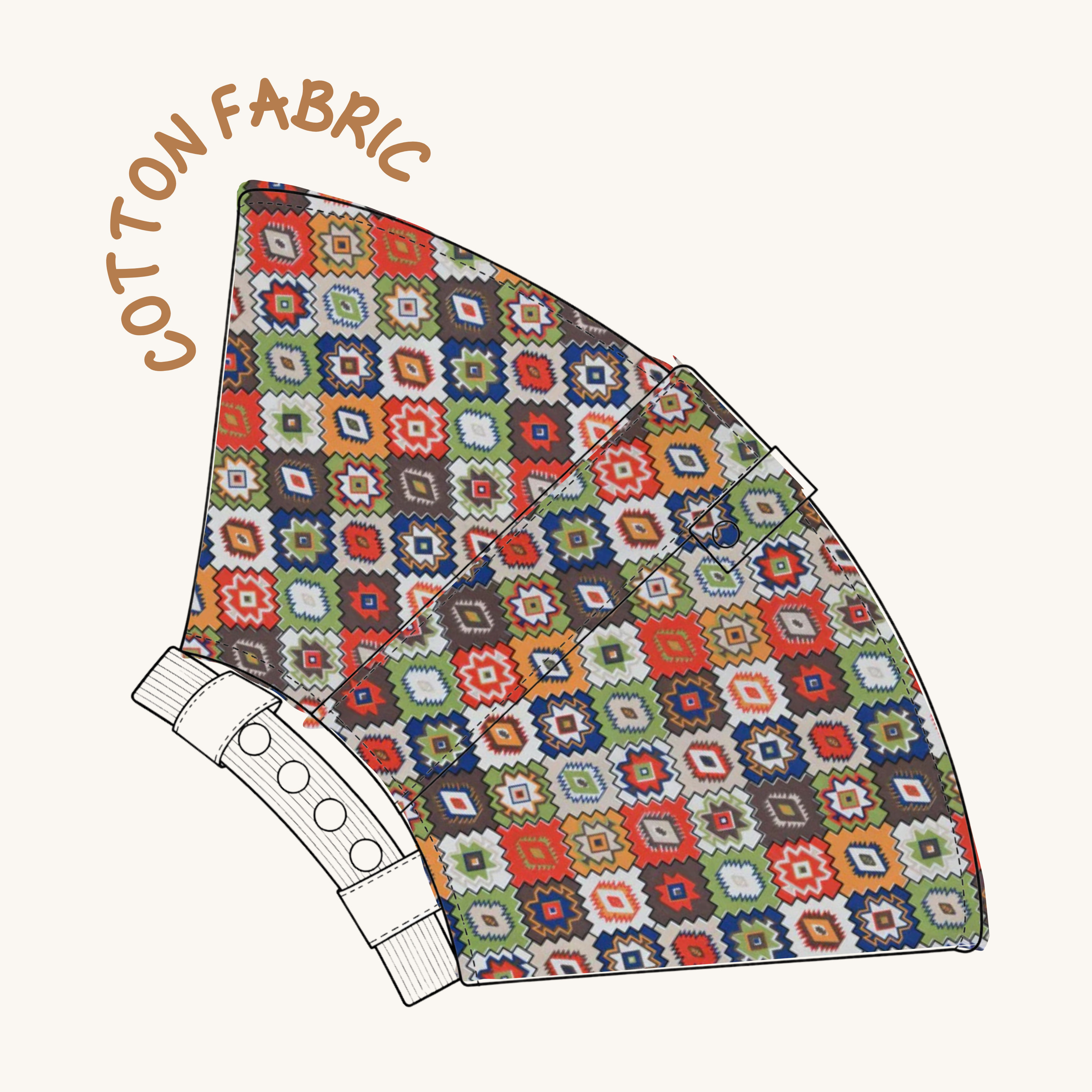 SOFT RECOVERY CONE | BOHO PATCHWORK