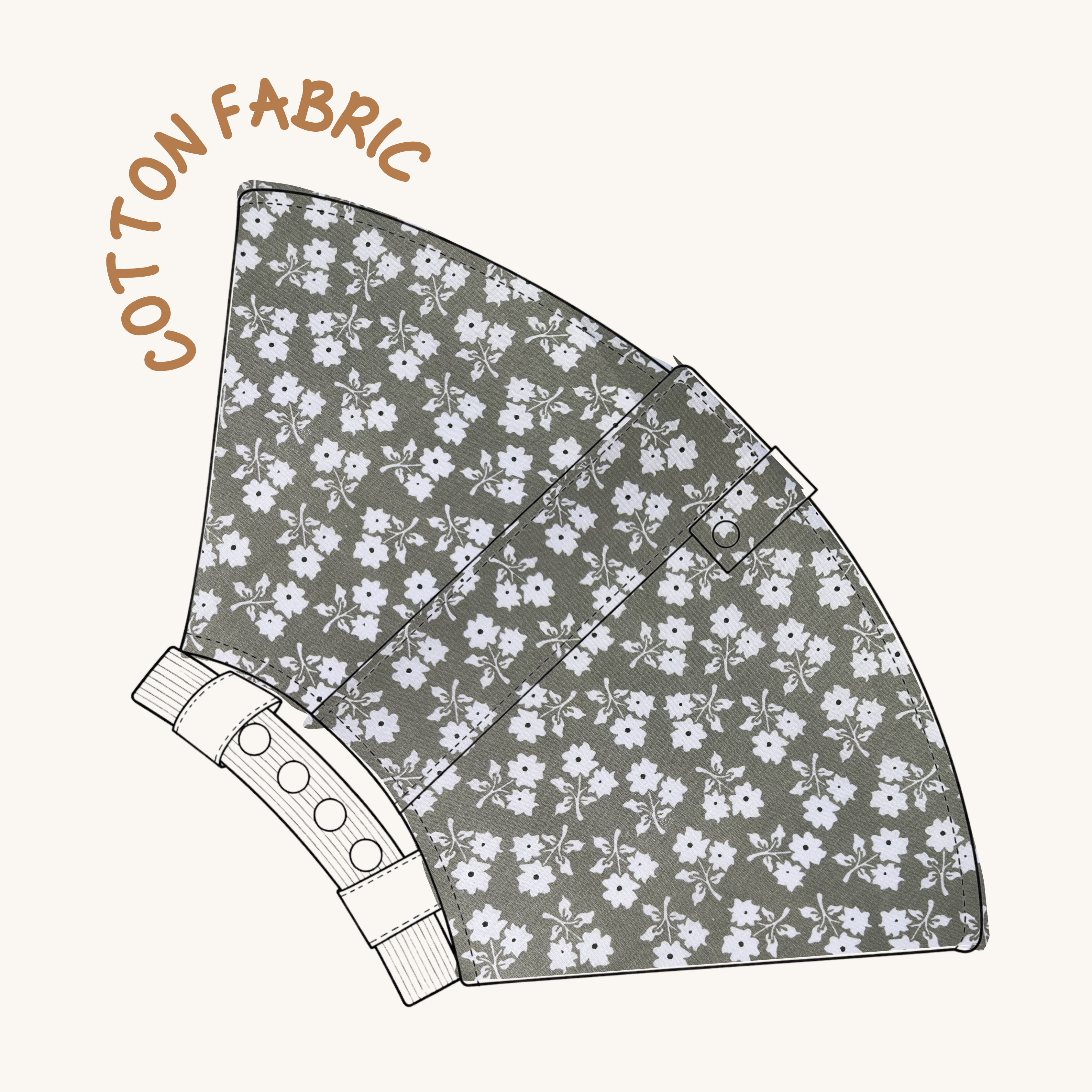 SOFT RECOVERY CONE | FOREST DAISY