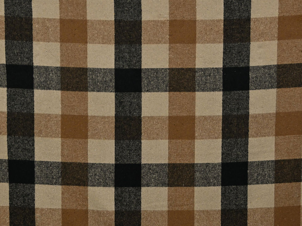 Thumbnail: SNOOZE BLANKIE | 1 LAYER | TARTAN BONDED SERPA FLEECE