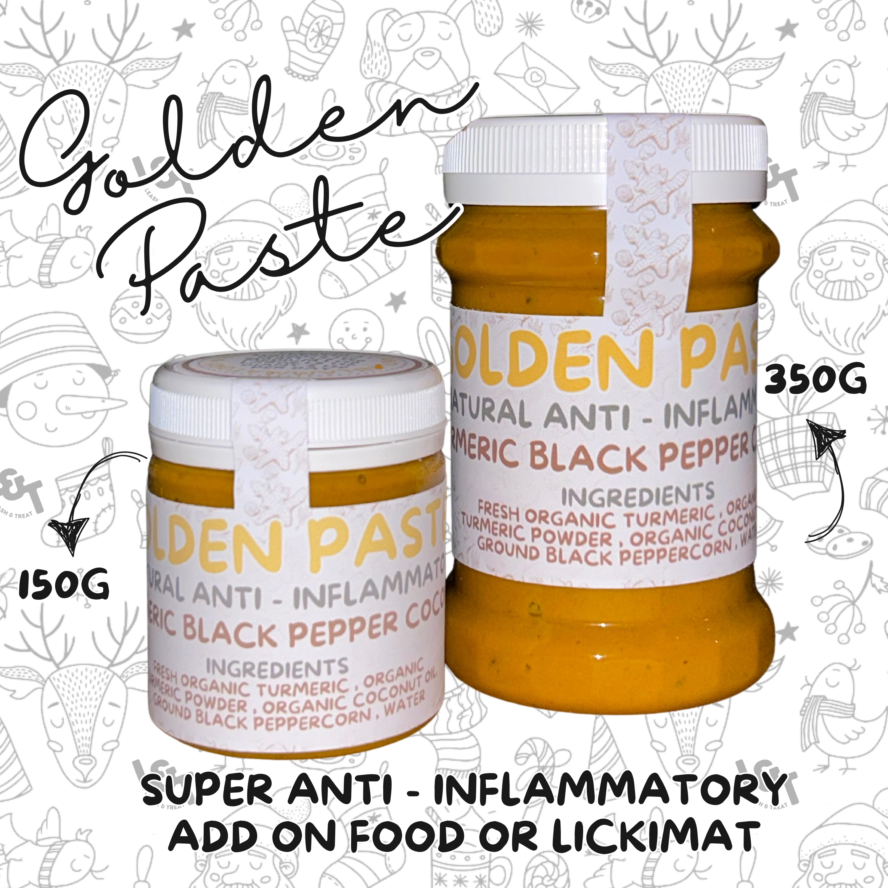 GOLDEN PASTE | NATURAL ANTI - INFLAMMATORY