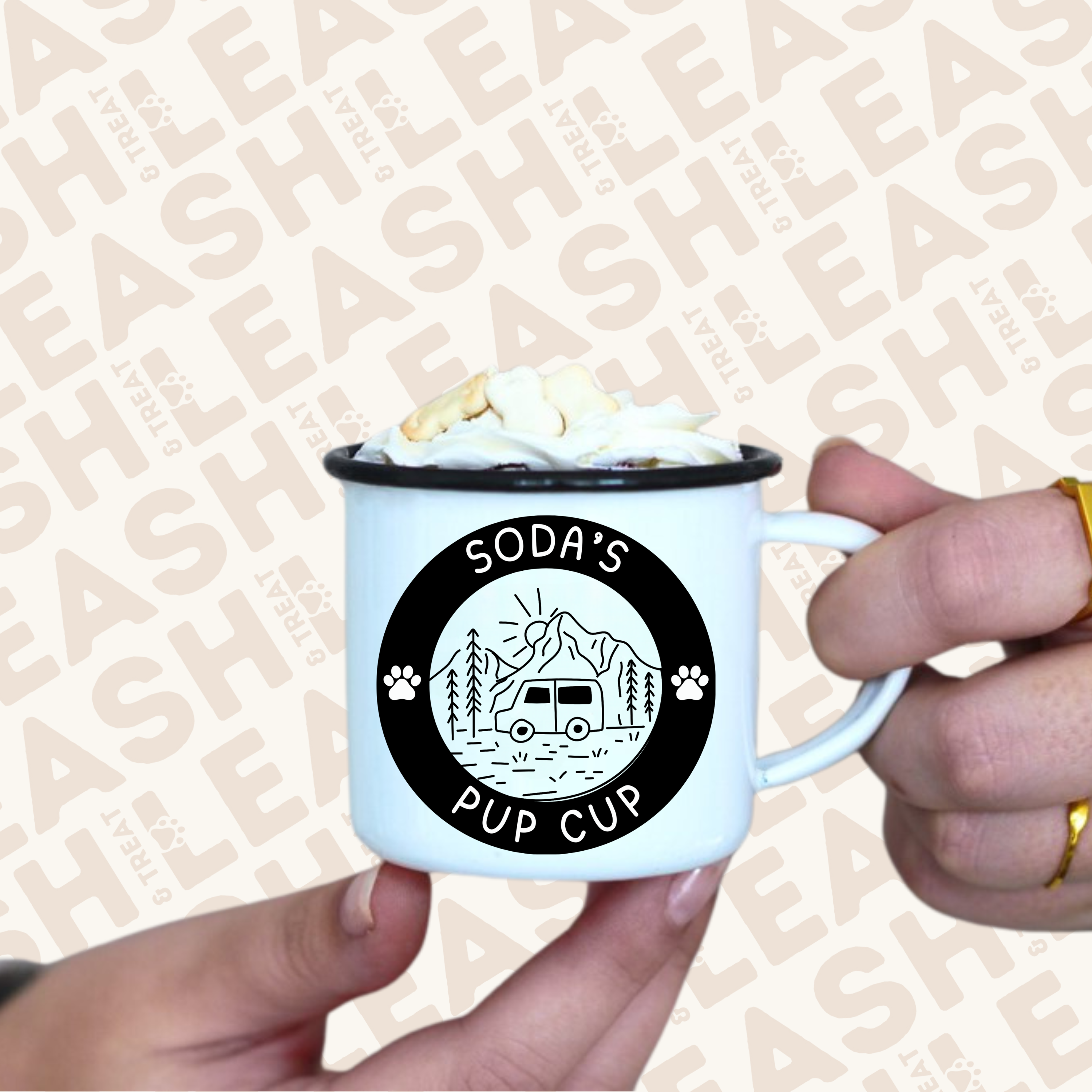 ADVENTURE COLLECTION PUP CUPS DESIGN 7