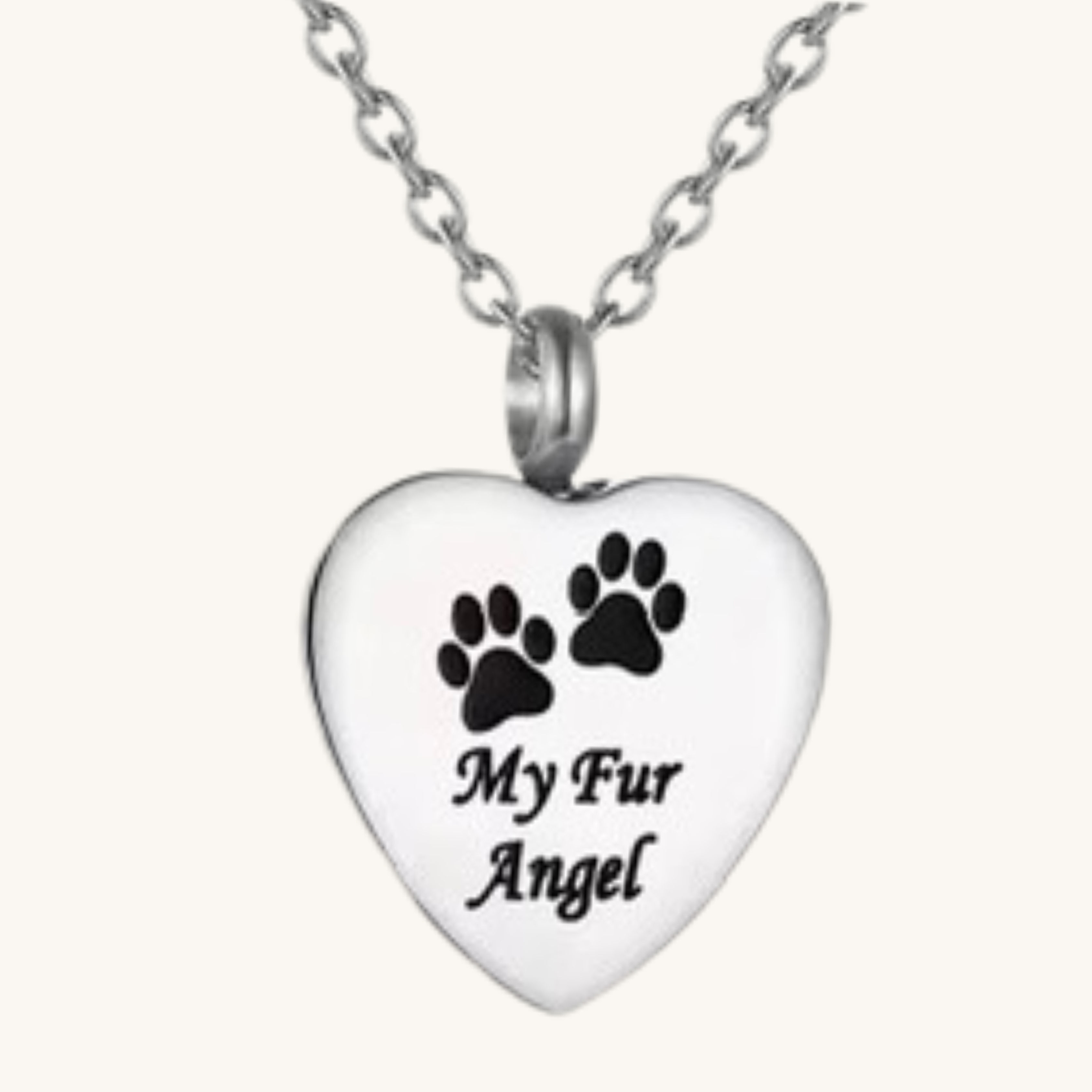 MY FUR ANGEL | FILL IT YOURSELF KEEPSAKE NECKLACE  