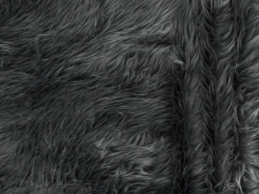 Thumbnail: CALM BLANKIE | 2 LAYERS | FLOKATI & MONGOLIAN