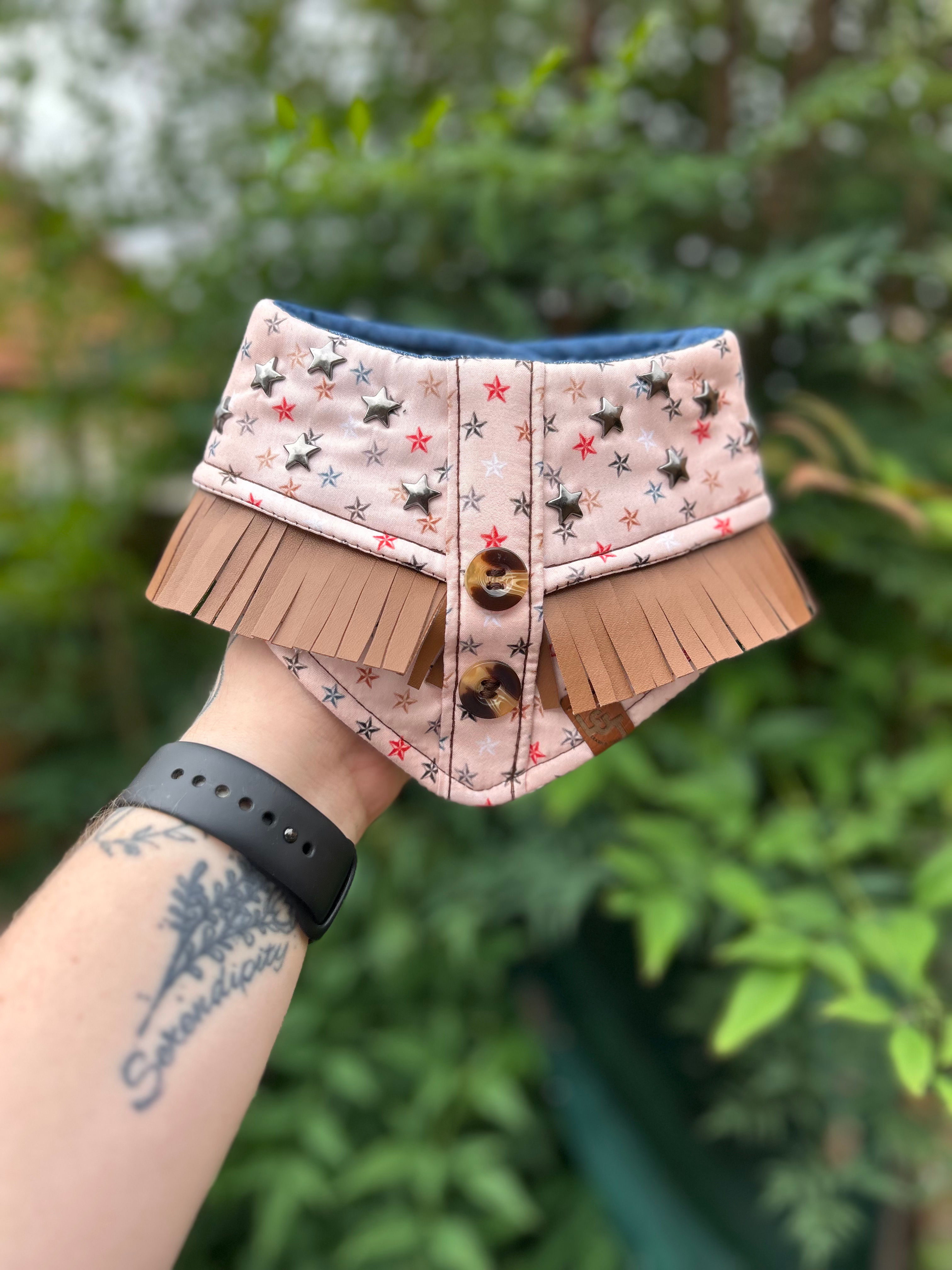 LONG LIVE COWBOYS | COWBOY SHIRT FRINGE BANDANA 