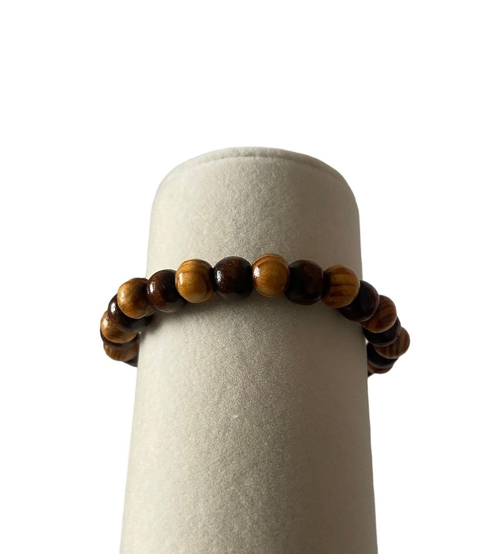 Thumbnail: Wooden beads bracelet