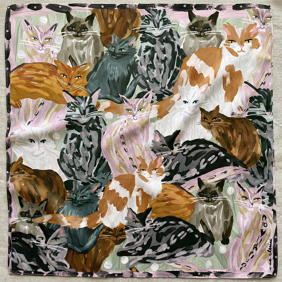 Miniatura: Pañuelo Gatitos - Gatitos Scarf
