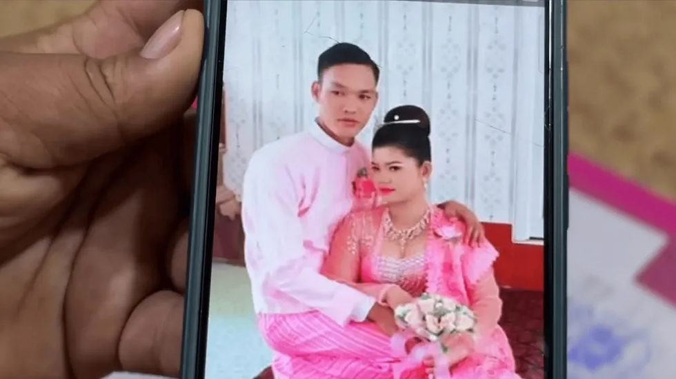 It's been more than a year since Ma Moe San Pan last saw her husband Phyo Wai
