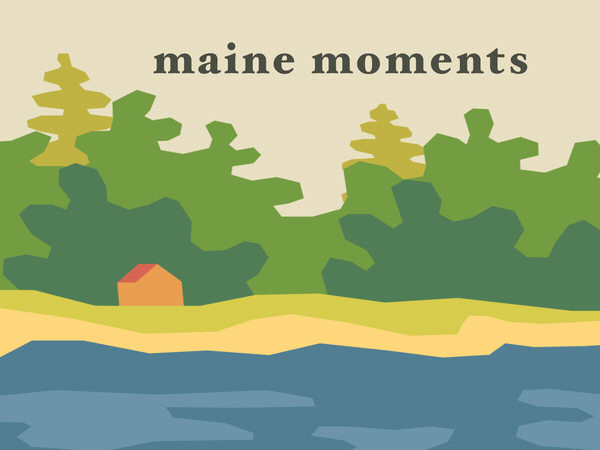 Freelance illustration series, paying tribute to Maine Summers.