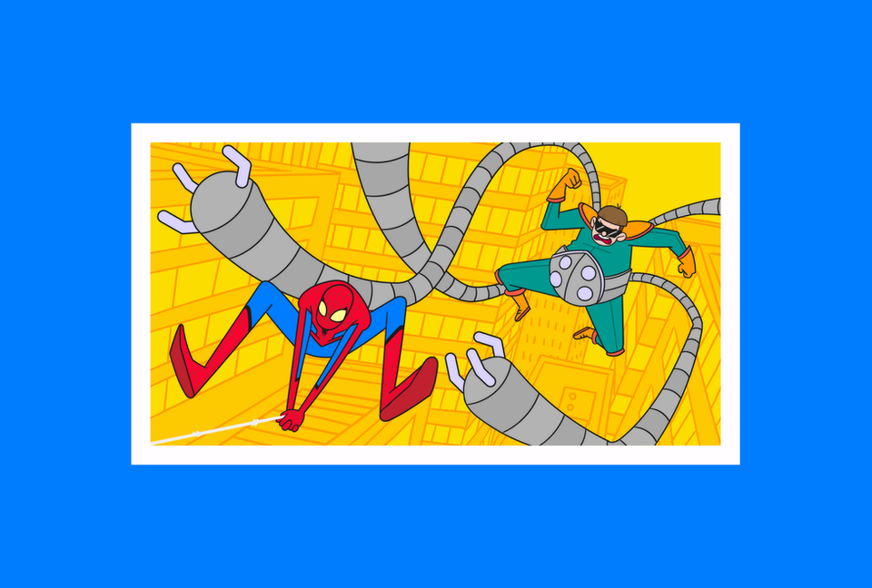 Spider-man illustration series by Sampson Visuals. Fan art by your friendly neighborhood freelance man.