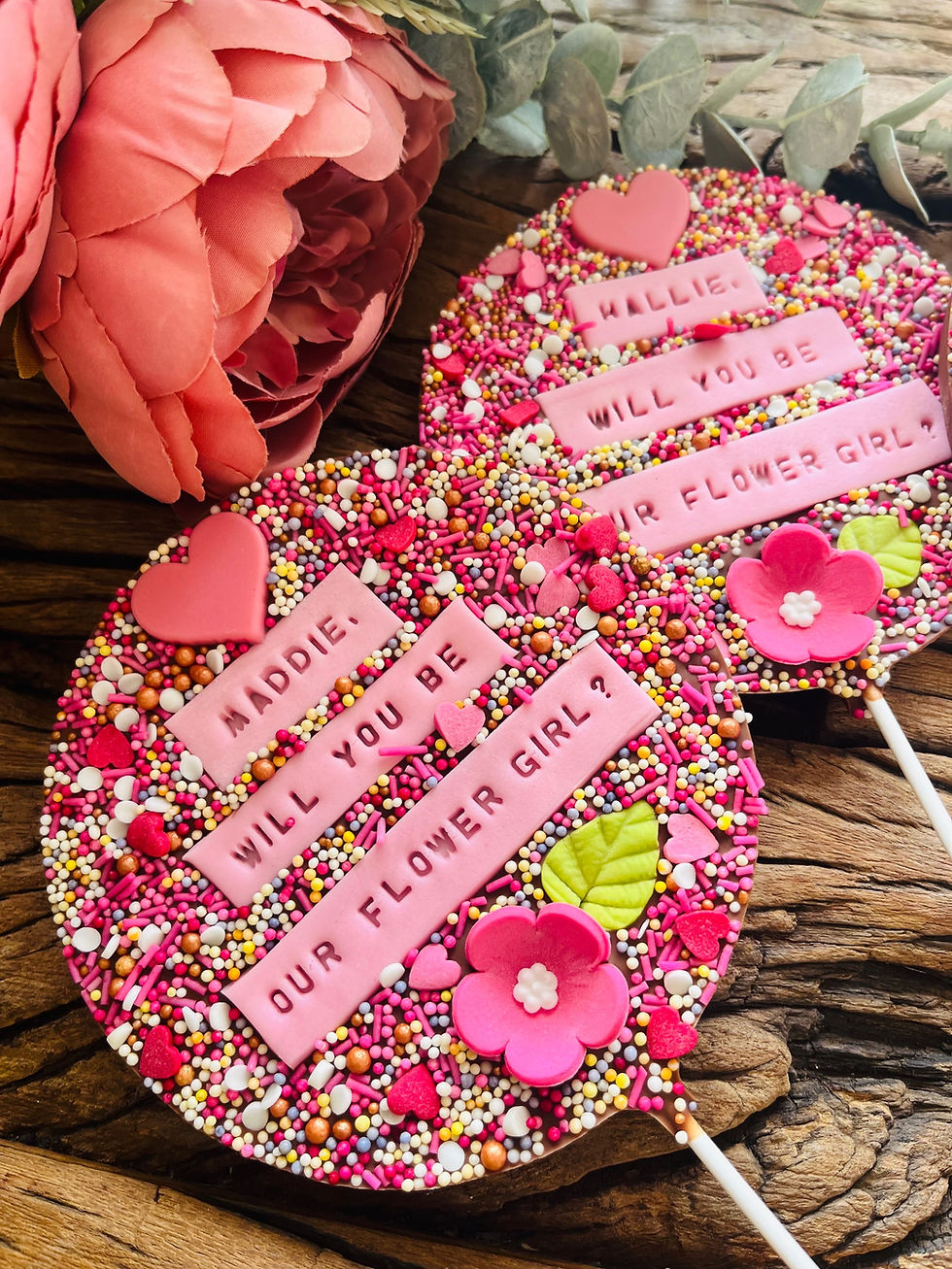 Thumbnail: Flower Girl/ Bridesmaid Lolly 