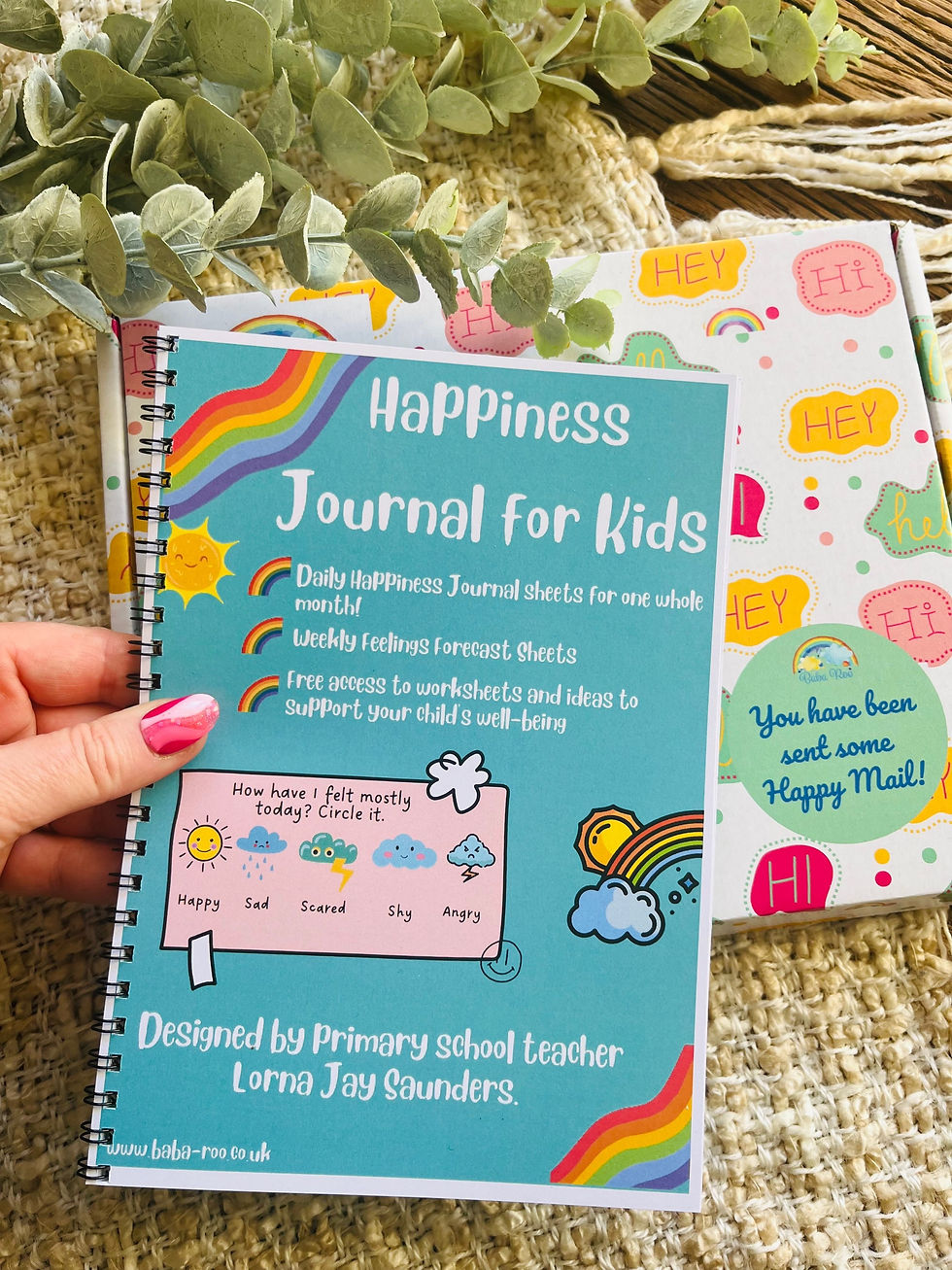 Thumbnail: Journal & Fidget Ring Kids Well-Being Box  