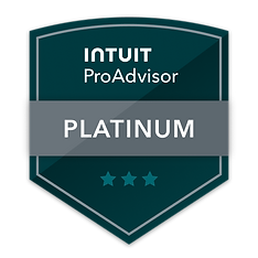 Intuit ProAdvisor Platinum tier badge