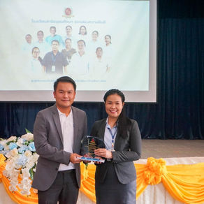 The founding licensee presided over the presentation of prize money and plaques to teachers.