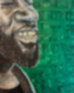 I Like Your Smile. 2024. Erin Walker. Original 18x24 ink, graphite, marker, acrylic paint on paper.