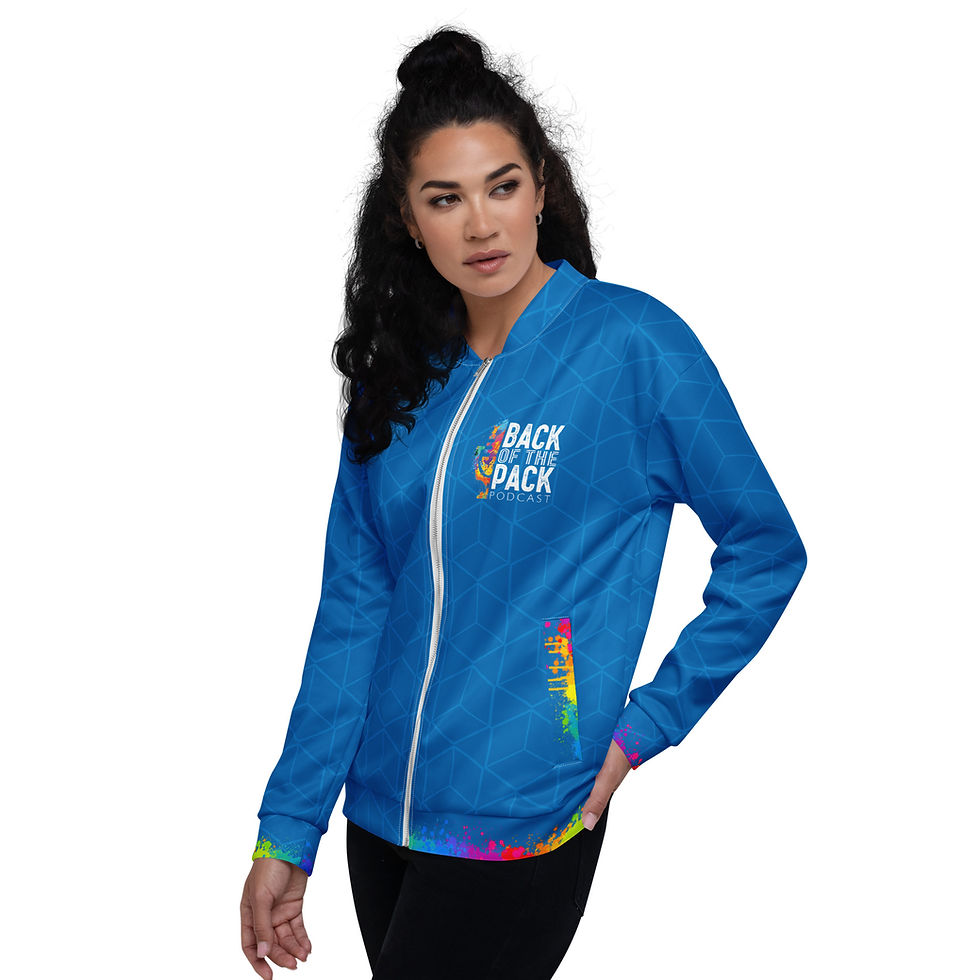 Thumbnail: Back of the Pack Bomber Jacket - Style Meets Miles!