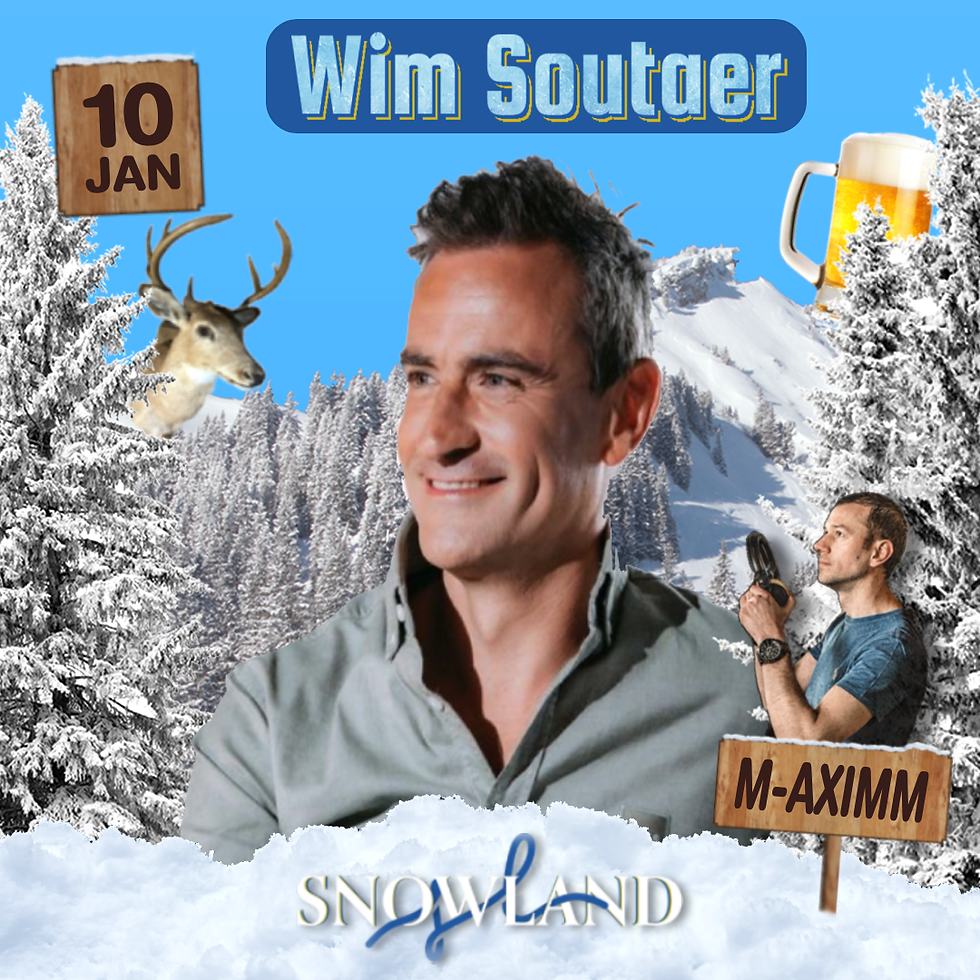 ‘Allemaal’ ambiance met Wim Soutaer in Snowland 