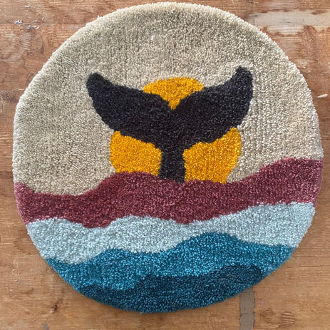 Tuftingart und Tufting Workshops Nürnberg it’s nuni, getufteter Teppich mit Lettern , Tufting Workshops in Nürnberg