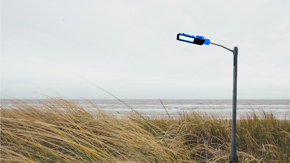 Thumbnail: 18 Watt Waterproof Led Blue Body Street Light for Outdoor Purposes