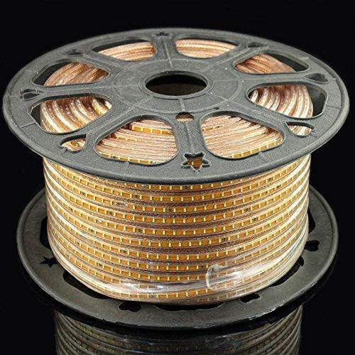 Thumbnail: 70-75 meter Flexible waterproof Green LED Rope Light with Adapter