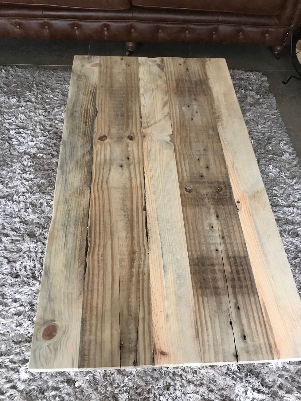 Thumbnail: Rustic Solid wood coffee Table