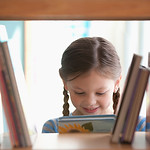 Smiling Girl with Book