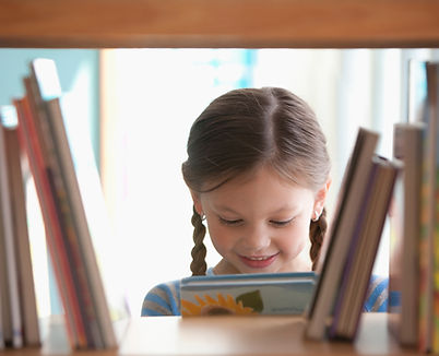 Smiling Girl with Book
