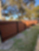 Professional wood fence built for backyard privacy in Florida