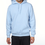 Miniatura: Man modeling light blue Adult Heavy Blend 8 oz 5050 hooded sweatshirt