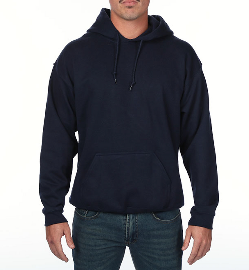 Thumbnail: Man wearing navy blue hoodie